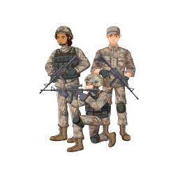 АРМІЯ, СОЛДАТИ, ВІЙСЬКОВІ НАБОРИ