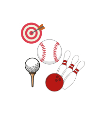 ДАРТС, БАСКЕТБОЛ, БЕЙСБОЛ, ГОЛЬФ, БОУЛІНГ