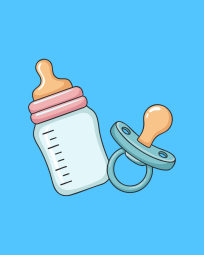 Товари для немовлят, дитячий посуд