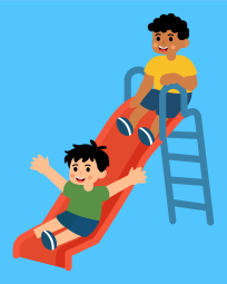 Гойдалки, Горки, Ігрові центри