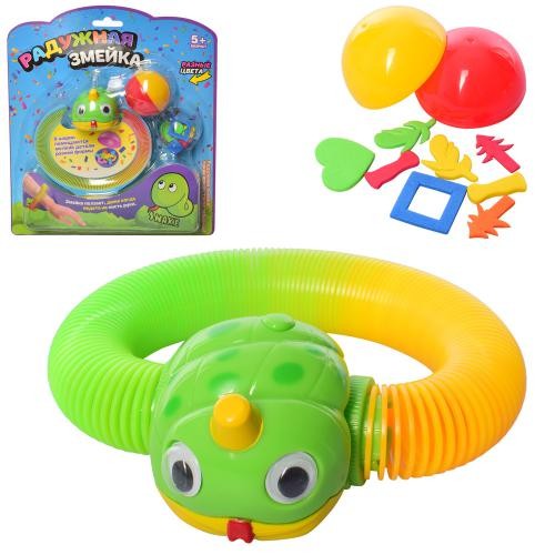 Пружинка 5501 (30шт) 14см, змійка-їздить, кулька, на бат(табл), на листі, 19-22-5см (шт.)