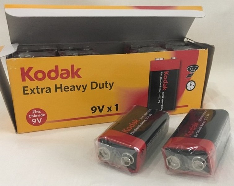 Kodak  крона 9v  (100шт\ящ) технічна (шт.)