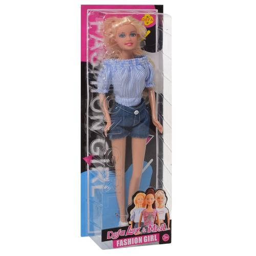 Лялька DEFA 8400-BF (48шт) 29см, 6 видів, у слюді, 12-32-5см (шт.)