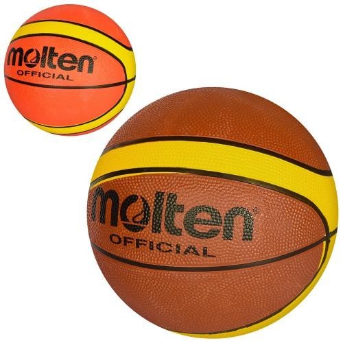 М'яч баскетбольний MS 1420-3 (30шт) розмір 7, гума, 520-560г, 12 панелей, 2кол. у кульку (шт.)