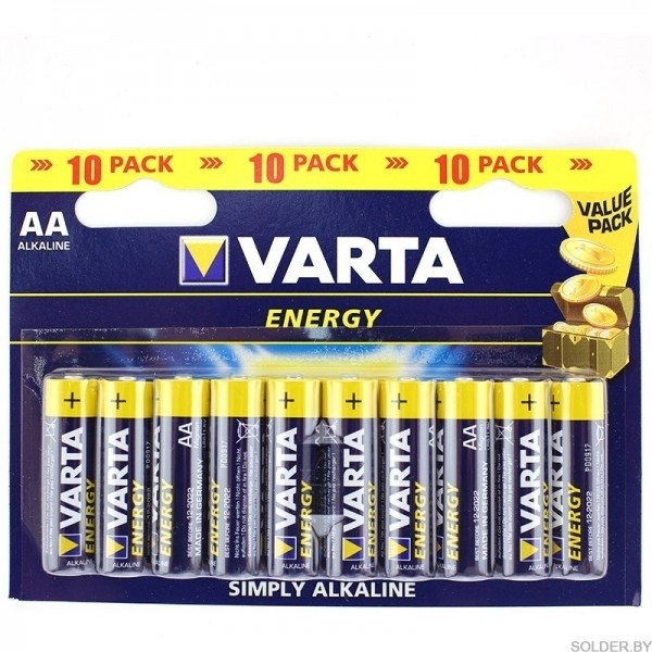 *Varta LR6  Energy (4bl) /80/ /400/(4106229414) (шт.)