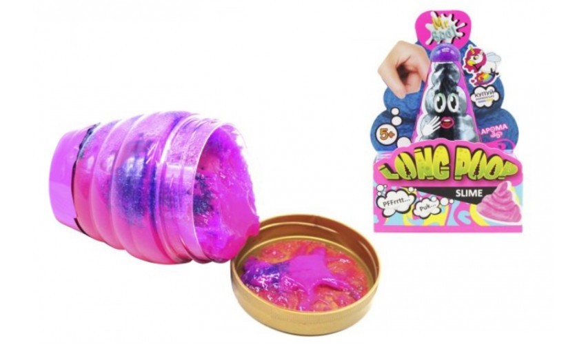 Лизун-антистрес ТМ Mr.Boo Long Shine Poop 250 мл -УКР 12 шт80115 (шт.)