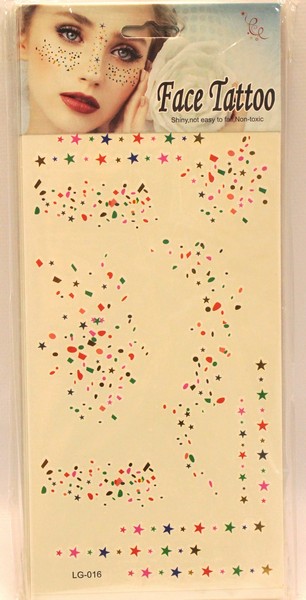 Наклейка Face Sticker(1500/12) LG-1 (шт.)