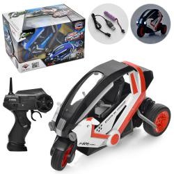 Мотоцикл MT08A01-02 (9шт) р/к 2,4G, акум, трицикл, 1:8, 25см, гум.колеса, USB, 2кол, кор, 31,5-20-18 (шт.)