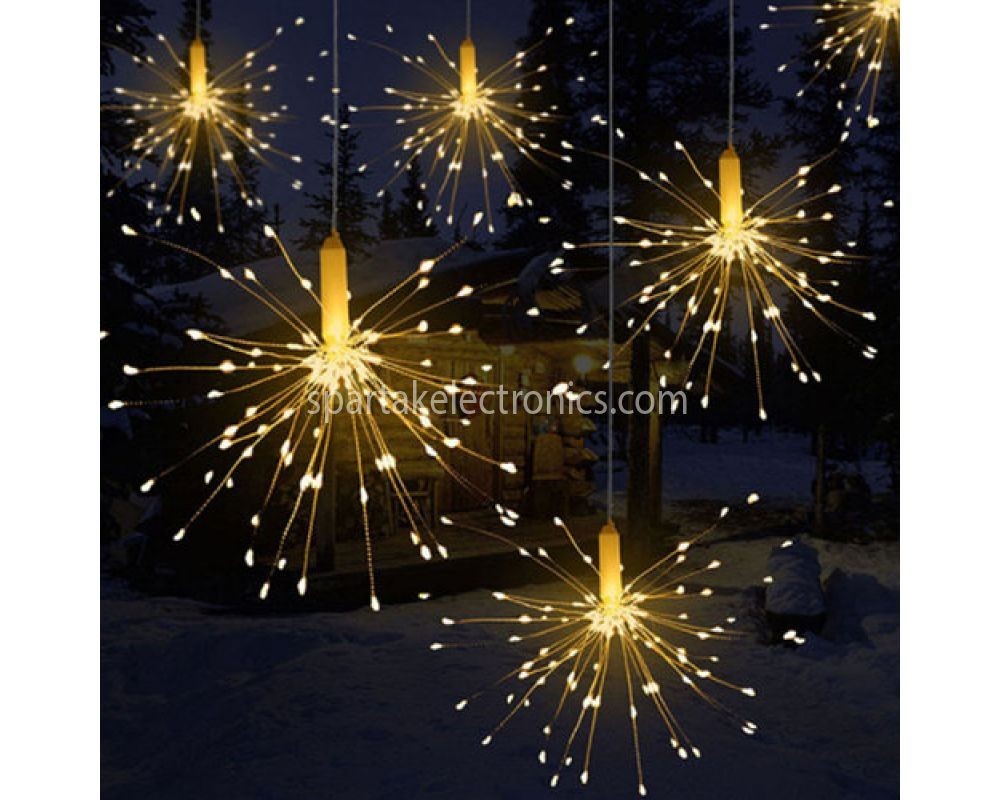 XMAS Гірлянда мідний дріт Штора феєрверк 500WW-7 3,0м х 0,3м Теплий білий (60) 7802 (шт.)