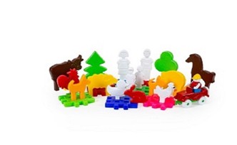 Набір дитячий "Ферма №3" арт. 115/17 (39 деталей) відро 5 л Бамсік (шт.)