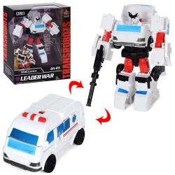 Трансформер DA-881-DA-05 (18шт) TF, 17,5см, робот + машина (швидка допомога), кор, 24,5-28-9,5см (шт.)