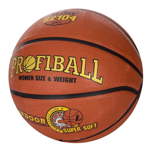 М'яч баскетбольний EN-S 2104 (20шт) розмір 5, малюнок-друк, 460-500г, у кульку (шт.)