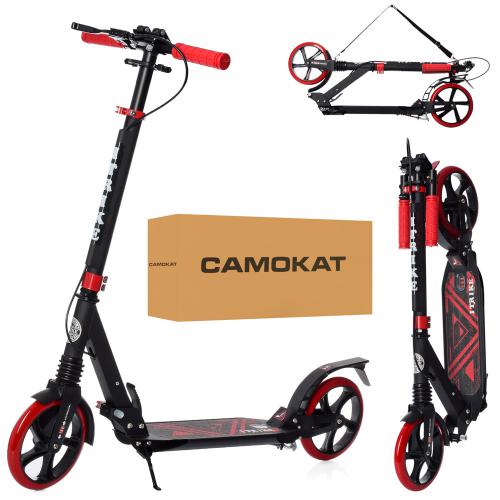 Самокат SR 2-018-10-BR (1шт) дорос,алюм+сталь,кол2штПУ200мм,кермо89/103см,підн46-14,ручн.гальмо,замо (шт.)