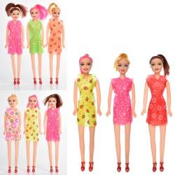 Лялька YS001 (160шт) 26см, набір 3шт, мікс видів, у кульку, 19-33-3см (шт.)