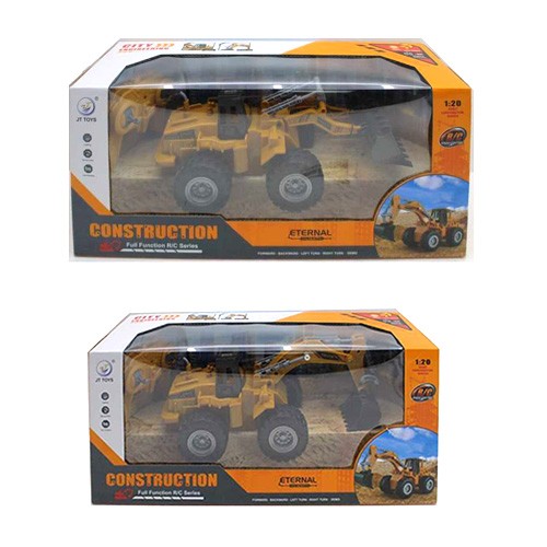 Будтехніка JT370-71 (12шт) р/к, акум, USBзар, 30см, 1:20, гум.колеса, світло, 2види, в кор-ці, 39,5- (шт.)