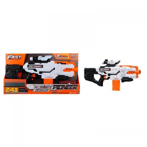 Автомат BIG504 (8шт) 64см, м'які кулі 24шт, на бат-ці, в коробці, 67-35-6см (шт.)