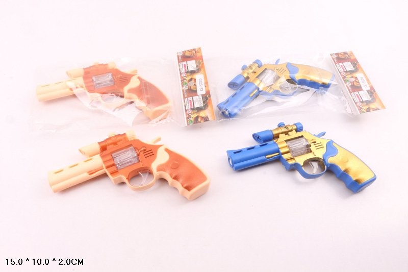 Пістолет арт. 0225-33 (288шт/2) 2 кольори, пакет. 15 * 10 * 2см (шт.)