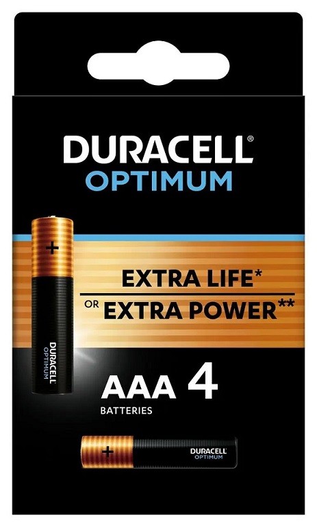 Duracell LR-03 MN2400 (4шт) OPTIMUM /32шт./ (шт.)