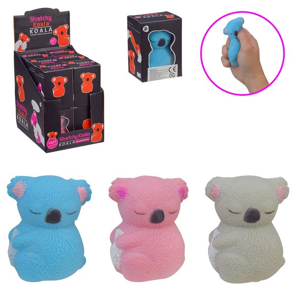 Антистрес арт. K6416 (144шт)коала з піском 8см бокс диспл. 12 по 12штціна за шт/ (шт.)