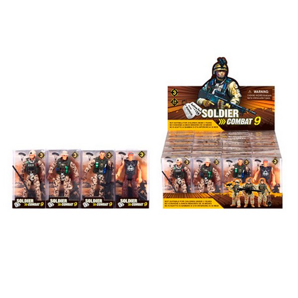 Фігурки для гри 81-50E (192шт)10см, 4 види,24 шт в дисплеі, в кор-ці 25-20-12см (шт.)