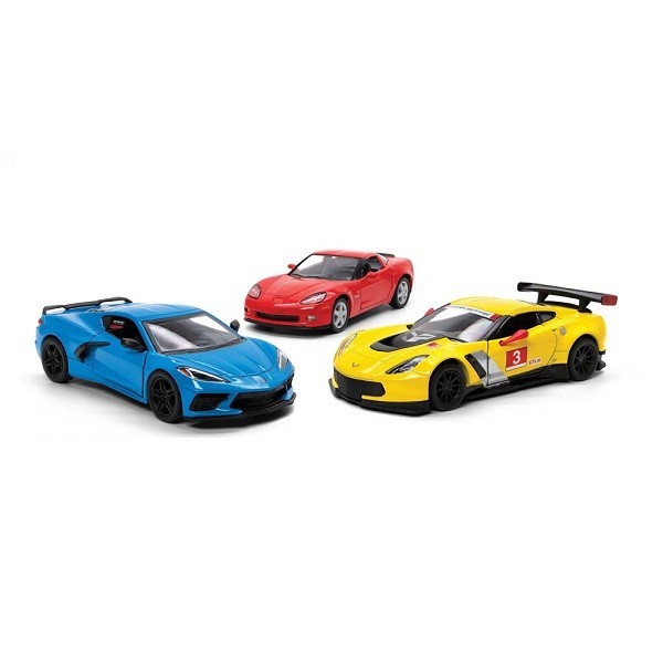 Модель легкова CHEVROLET COLLECTION 5" KT5457W метал.інерц.відкр.дв.3в.4кол.кор./96/ (шт.)