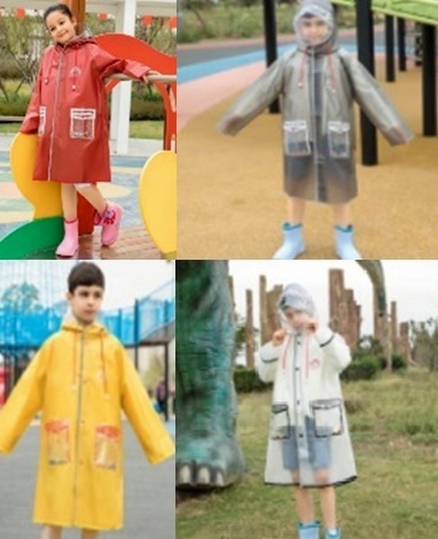 Дощовик дитяч. R14403 (72шт) 4 види, розмір L, ріст 125-135см (шт.)