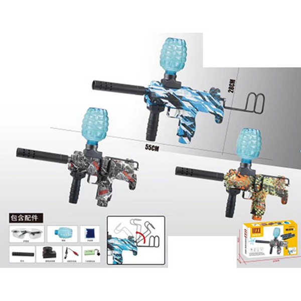 Автомат CZ14 (8шт) акум, 47см, водяні кулі, окуляри, USBзарядне, 3 види, в кор-ці, 30-17,5-7см (шт.)