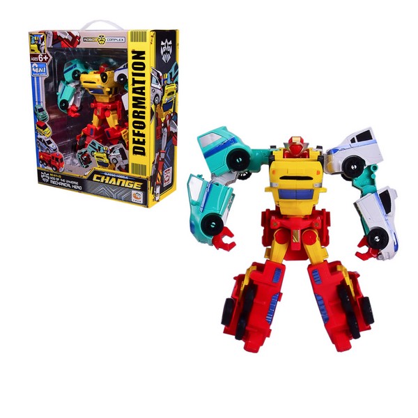 Трансформер арт. 611-22(18шт/2) 4 в 1,р-н іграш. 22*10*24 см, короб.  31.5*13*36.5 см (шт.)