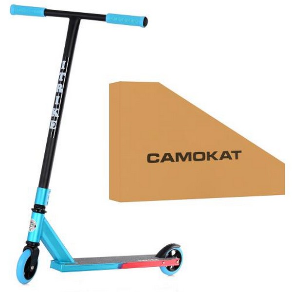 Самокат SR 2-066-5-RBL (1шт) алюм.+сталь, трюковий, кол.2шт.ПУ110мм-алюм.,кермо 85см.,підніжка34-10с (шт.)