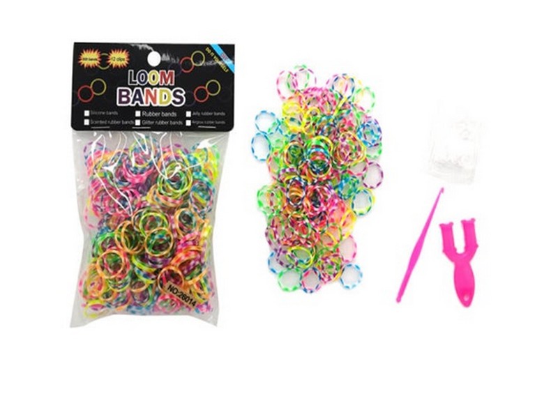 Набір для творчості арт. 26014 (492шт) резиночки(300),аксесуари, пакет. 15*10*2см (шт.)