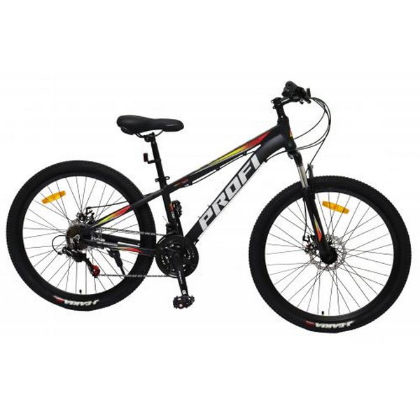 Велосипед 26 д. MTB2601-2 (1шт) алюм.рама 13",SHIMANO 21SP,швидкознім.кол.,чорний (шт.)