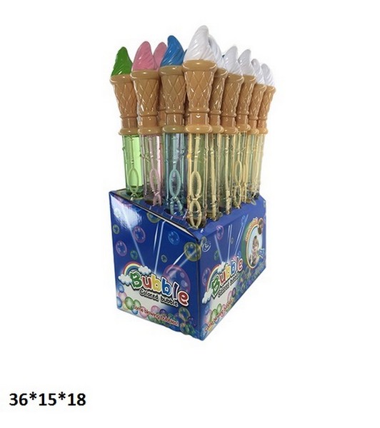 Мильні бульбашки 100мл 3815 морозиво 4кол.24шт.в кор.36*19*26 /6/144/ (шт.)