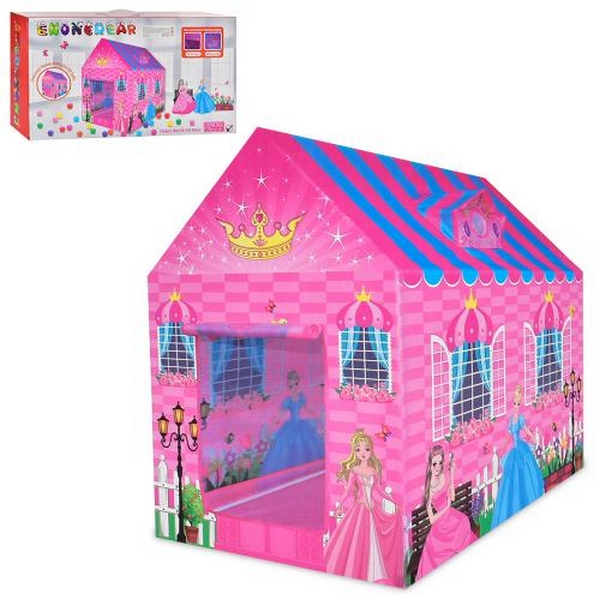 Намет MR 0683 (6шт) будиночок принцеси,70-94-в104см,1вхід,кульки,кор,50-29-14 см (шт.)