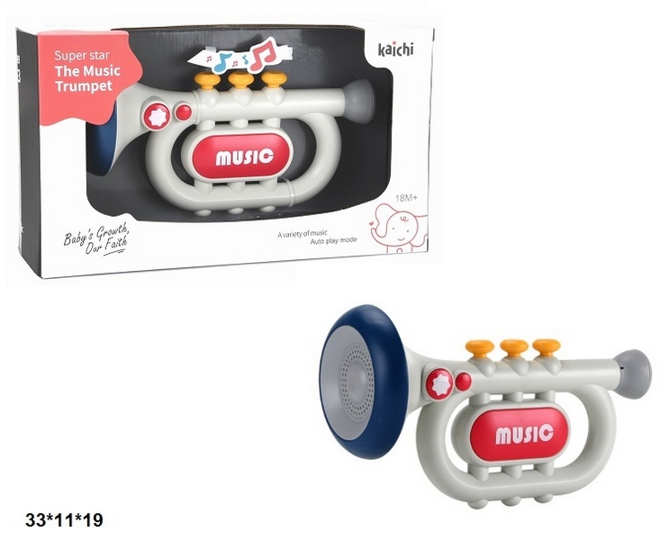 Труба K999-163 батар.муз.світ.кор.33*11*19 /24/ (шт.)