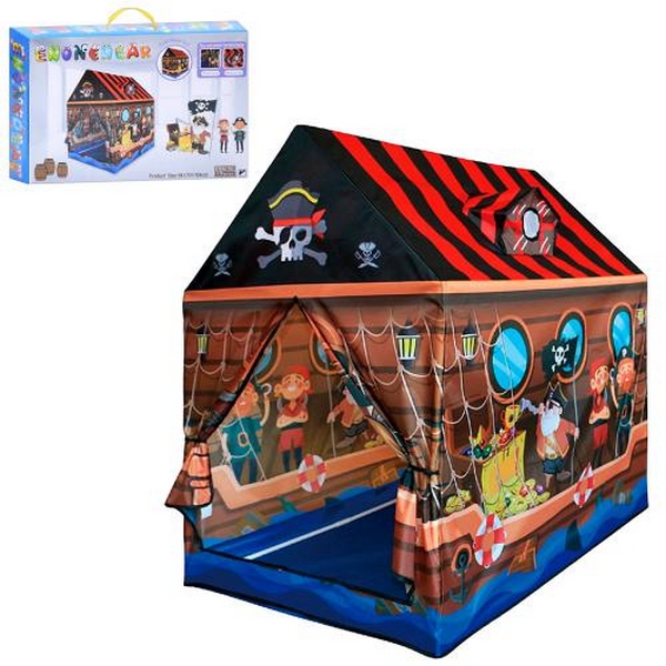 Намет MR 1296 (6шт) корабель піратів, 104-70-94см,  у коробці 44-29-6см (шт.)