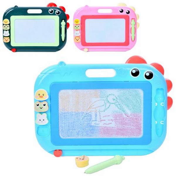 Досточка для малювання QS28003-1-2-3 (48шт) 31-23,5см, 4 печатки, кольорова, 3 кольори, у пакеті, 27 (шт.)