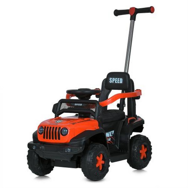 Каталка-толокар M 5789EL-7 (1шт) батьківська ручка, музика, світло, шкір.сидіння, колесаEVA, MP3, по (шт.)