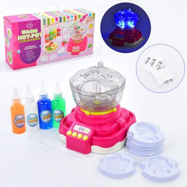 Набір для творчості T913A (18шт) Чарівний горщик, плита, звук, звук(англ), світло, кастрюля, продукт (шт.)