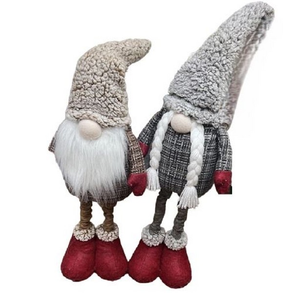 Фігура новорічна "Gnome" 90см (ноги-телескоп) R95926 (30шт) (шт.)