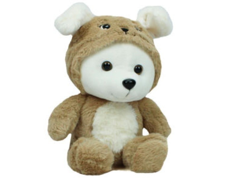 Ведмедик в капюшоні (пес) 00004-42 (23x16x13см) (шт.)