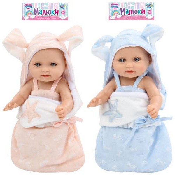 Пупс 212-1 (30шт) 25см, 2 види, у пакеті, 19-35-7см (шт.)