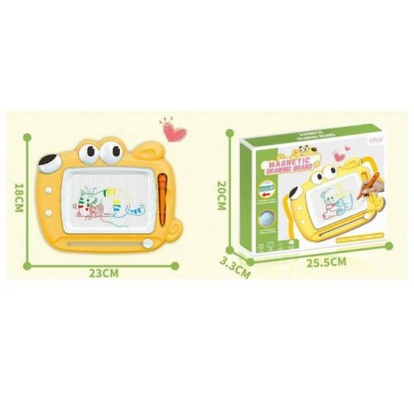 Досточка для малювання WS-2006 (120шт) 22,5-19-3см, кольорова, 23-18см, 2 кольори, в кор-ці, 25,5-20 (шт.)