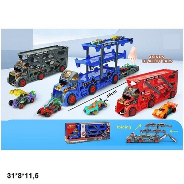 Трейлер-паркінг K140A12 з метал.транспортом (4шт.) 2кол.кор.31*8*11,5 /60/ (шт.)