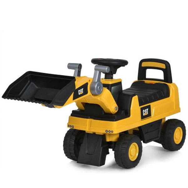 Каталка-толокар 663-6 (1шт) бульдозер, жовтий (шт.)