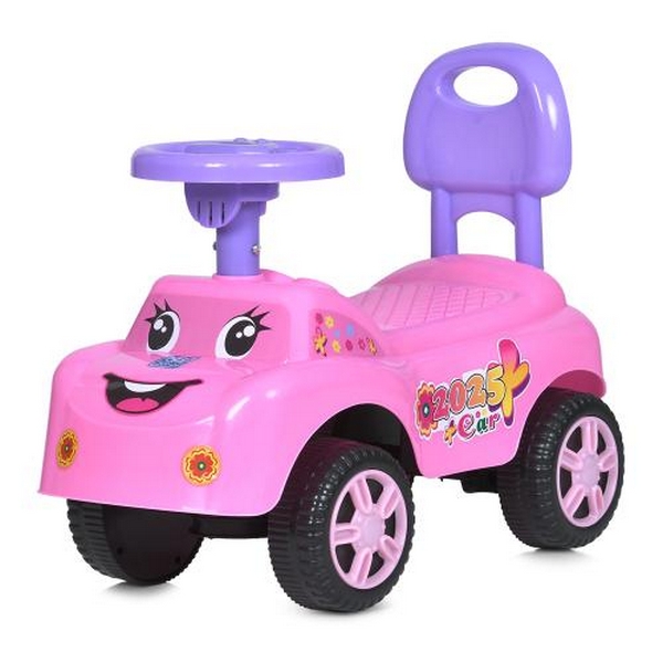 Каталка-толокар M 4073-8-2 (1шт) музика, світло, світло-рожевий (шт.)