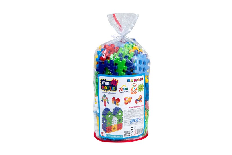 Конструктор "Minі pazzle № 1" ( 100 шт)   арт. 120/1,Набір дитячий, Бамсик (шт.)