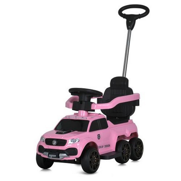 Машина M 5900EBLR-8 (1шт) 3в1 (каталка-толокар с батьк.ручкой), 2,4G р/к, 1*6V4,5AH, 1*14W, BLUETOOT (шт.)