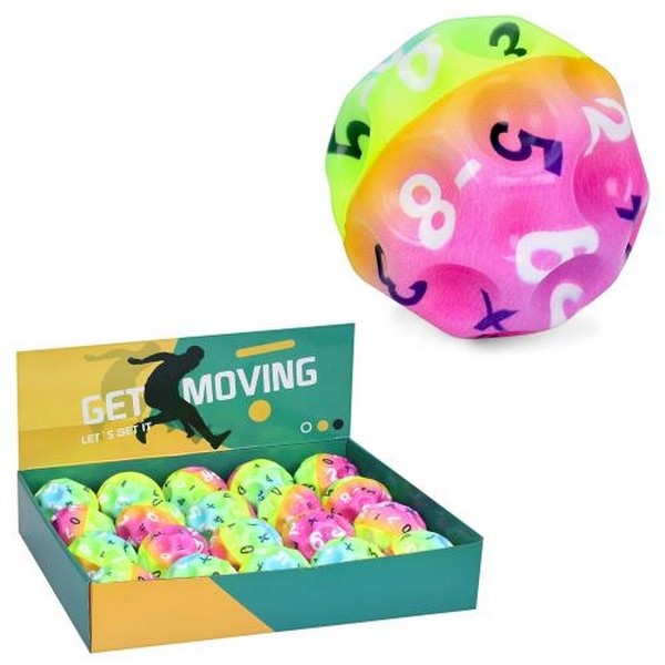 М'яч дитячий фомовий MS 4305 (120шт) антигравітаційний, 6,5см, 20шт в дисплеї, 35,5-26,5-7,5см (шт.)