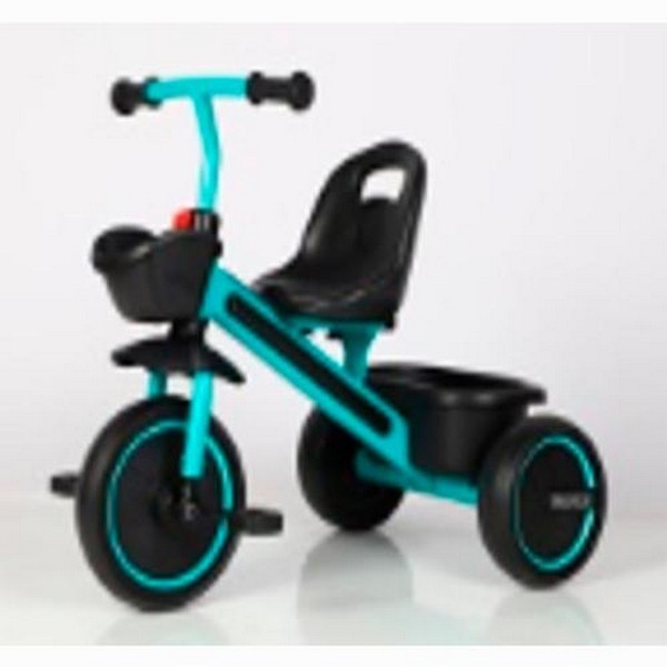 Велосипед MT 1054-2 (1шт) 3 кол.EVA (10/8),рама світло, перед/зад корзина,голубий (шт.)