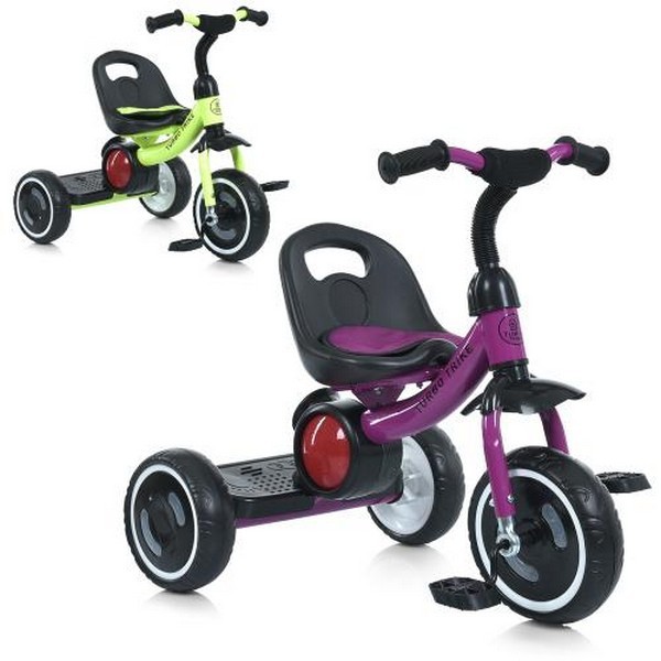 Велосипед MT 3650-2 (2шт) 3 кол.EVA (12/10),світло/муз.,зад.підніжка,накладка на сид.,2кольори: фіол (шт.)
